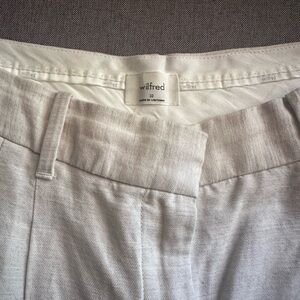The Limitless Linen Pant (Aritzia), size 10